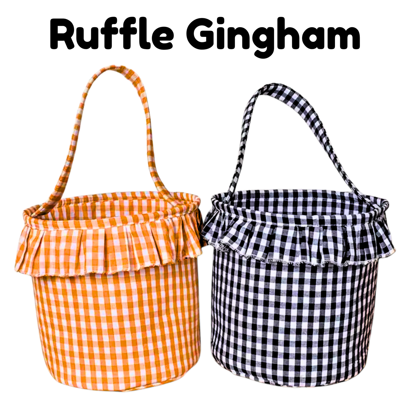 Custom Trick or Treat Buckets