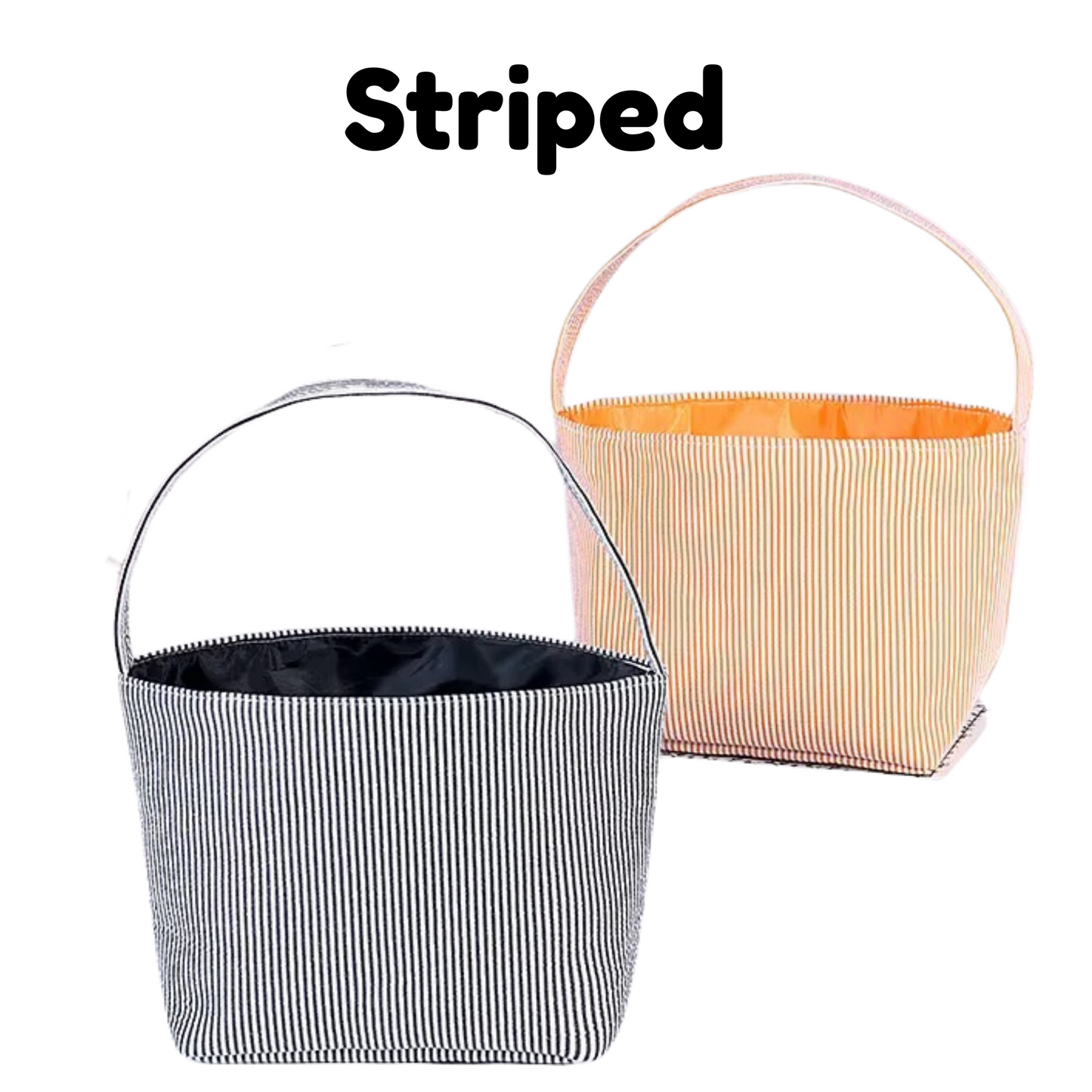 Custom Trick or Treat Buckets