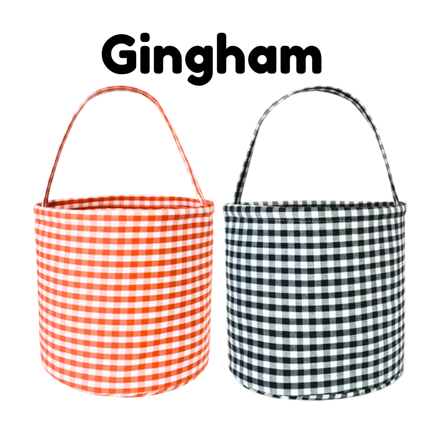 Custom Trick or Treat Buckets