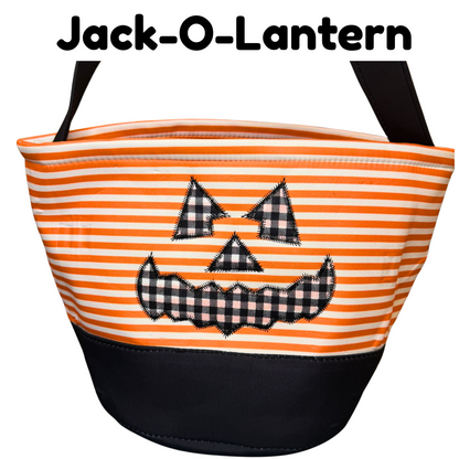 Custom Trick or Treat Buckets